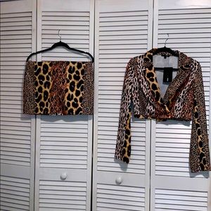 Blazer two piece set